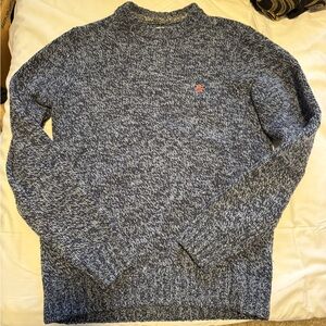 Original Penguin Marled Navy Crewneck Sweater